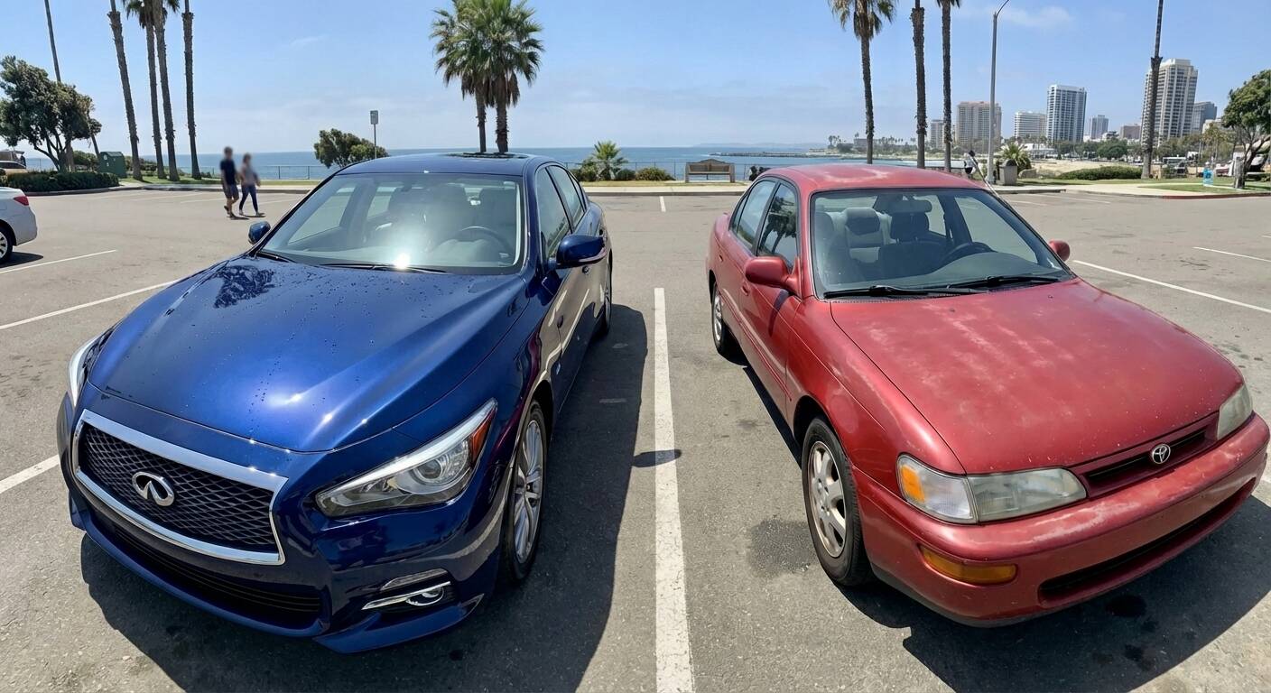 Ceramic Coating for New Cars vs Older Cars in San Diego