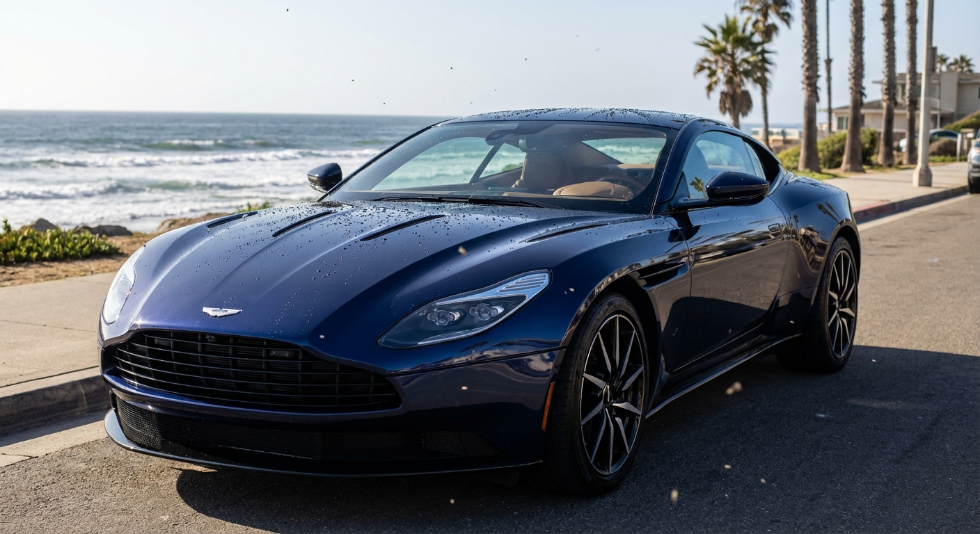 Ceramic coating protects vehicles in San Diego from UV rays, salt air, and environmental damage, making it a smart investment for car owners.