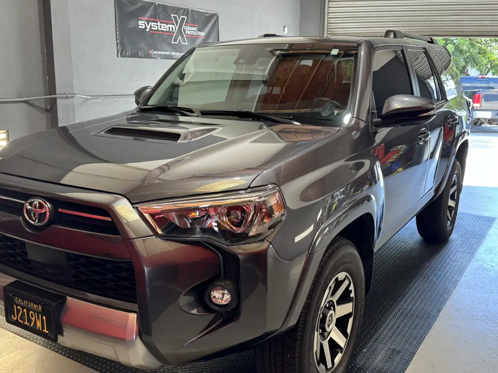 Ceramic coating helps preserve car resale value in San Diego by protecting paint from UV and environmental damage.